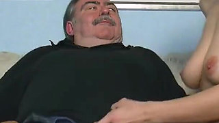 Old German Grandpa Fucks His Stepdaughter