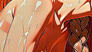 Sauna BJ Cartoon Porn