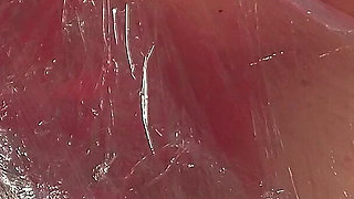 Foil Mummification with Womanizer Toys Turns to Post Orgasm Torment with a Second Orgasm