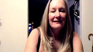 Big Bust and Booty Granny Gem on Cam