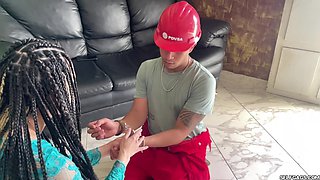 Handyman Turned Foot Slave