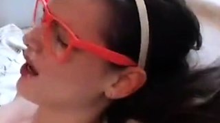 College Teen Gets Fucked Hard and Facialized