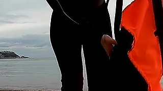 Strapped Tight & Floating Free - Sexy Wetsuit Life Jacket Test