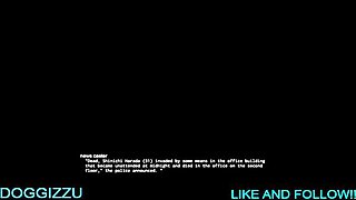 Hot Office Hentai - Coworker Shows Off Her Ass in Gameplay #1