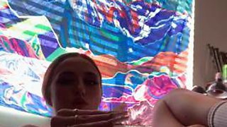 Hot Blonde Teen Solo