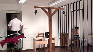 Yasmeena Spanking Machine - Bare Back Whipping