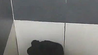 Ebony Teen Getting Fucked in a Host Shower