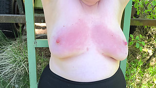 Open the blouse, I want to beat your breasts