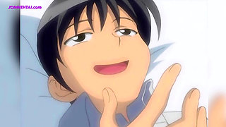 Hitomi Is Willing To Give Up Her Virginity To Save Him But Akitoshi Doesn't Stop There Fucking Both Her Pussy And Her Ass