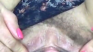My Panties Are so Wet and Dirty. My Hairy Pussy Did It.