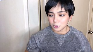 Petite Filipina step sis gives blowjob, creampie, and faced