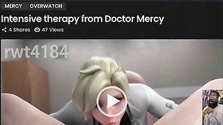Mercy Heals Your Hard Cock, Thicc Tracer Backshots, Bald Pussy Ciri Ride