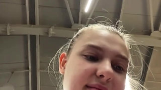 My trainer fucking me in the gym