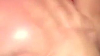Moans Fill the Room as the Busty Blonde Gets Her Booty Oiled and Pussy Drilled