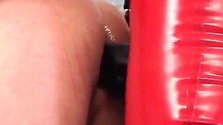 Miss Alessa Milano Red Latex, My Sissy Slut & the BBC