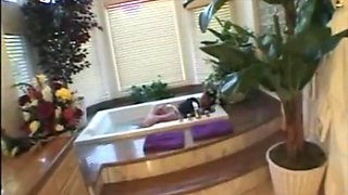 Dee Baker retro lesbian strapon sex