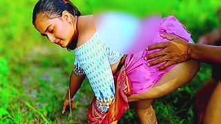 Desi Village Cute Maid Fucked by Her Boss for Much Salary, Desi Cute Maid Fucking in Outdoor Jungle Hindi
