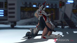 3DXPassion featuring chick's 3d alien movie