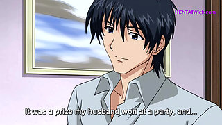 The Neighbor's Wife Is Very Sexy and Pushy, I Can't Resist Her - Anime Hentai(Eng Sub)