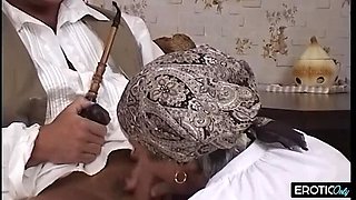 Young Guy Fucks Horny German Granny With Big Natural Tits