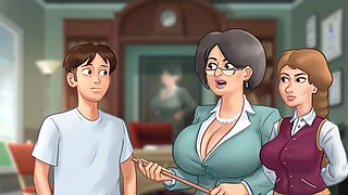 MissKitty2K's reimagined summertime saga featuring two Mrs. Smith in an animated adventure