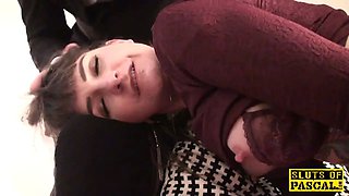 Fingerfucked sub slut punished by her maledom
