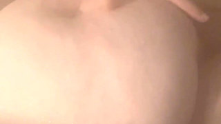 BBW Plays in the Shower
