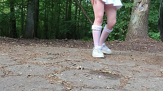 I had to pee in the park. I've been having too much fun.