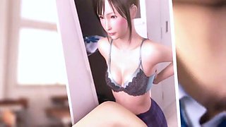Beauty student get fuck her classmate - Hentai 3D 57