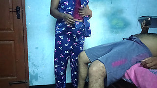 My cute wife saranya enjoy for husband