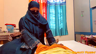 Hijabi Muslim Bhabhi Hot XXX Masti with Step-stepbrother.