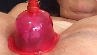 Hot MILF Enjoys a Pussy Pump Oozes Creamy Female Ejaculation