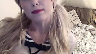 Hot School Girl Roleplay On Webcam