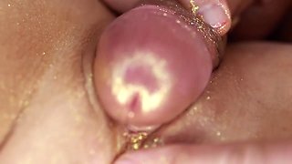 Gold Pussy Sex Cock-clit-rub Cum-pie - Demi Doll