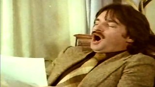 Vintage deutscher Dreier ins Gesicht