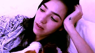 ASMR Glow Unedited Video in Panties - When You Can't Sleep