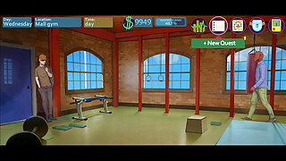 Taffy Tales v0.95.7 Part 86 Gym Tease By LoveSkySan69