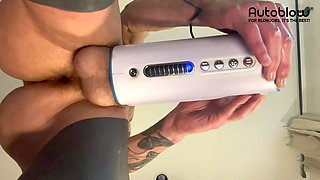 WILD POINT-OF-VIEW of Hoss Kado using Autoblow