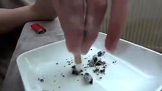 German Dirty Talking Smoking Whore