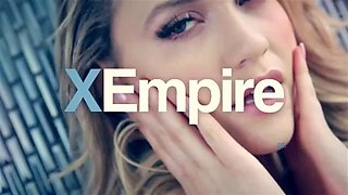 Tiny Molly Little Takes It All in HardX Lingerie Fuckfest
