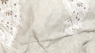 Bedroom the boy wakes up his boyfriend and starts licking his dick