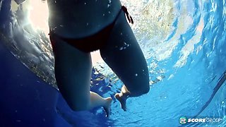 Big Tit Skinny Dip: Terri Jane