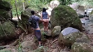 First Fucking With My Partner In The Forest.. They Fuck Me, Suck Me And Cum On Top Of Me.. In The Forest