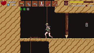 Hailey's Adventure Side Scroller Game Play [part 04] Mini Sex Game [18+] Porn Game Play