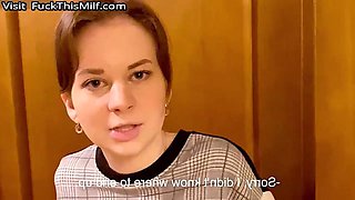 Cum In AGlass Of Juice Step Sister Swallowed And Wanted More