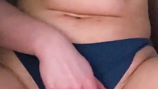 Fast Hot Fingering Through Panties - Soaking Wet Pussy Orgasm - Closeup