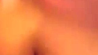 Big tit brunette sucks a big cock blowjob POV