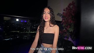 First Time I Crowd Into A Stranger On My Terrace