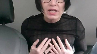 MILF Squirt Outdoor at Public Parking