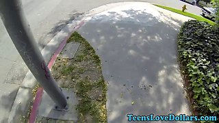 Amateur teen spunked